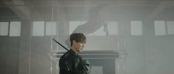 Shinhwa's Andy in the Sniper Music Video