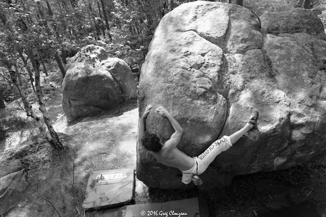 Christian Roumégoux, le K haut, 7A+, Drei Zinnen, (C) Greg Clouzeau