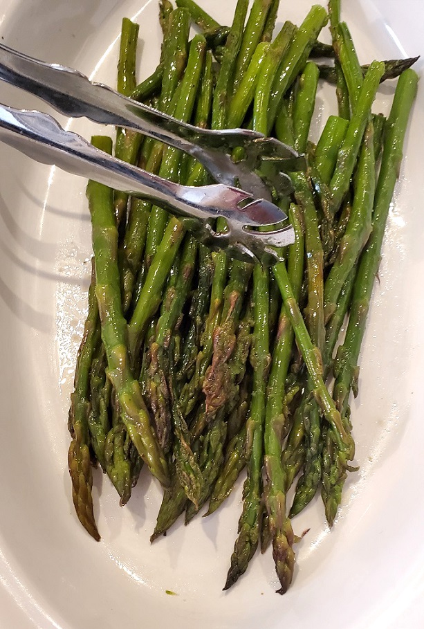 air fried asparagus
