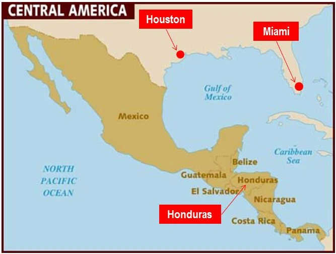 Where Is Honduras Where Is Honduras
