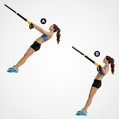 Best Back Workout For Women's- Suspended Row