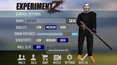 Download Experiment Z – Zombie Survival