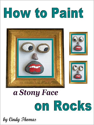 how to, rock painting, faces, painted rocks, ideas, Cindy Thomas