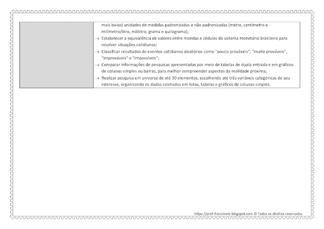 PLANEJAMENTO ANUAL 2º ANO – ALINHADO À BNCC