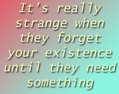 Really strange