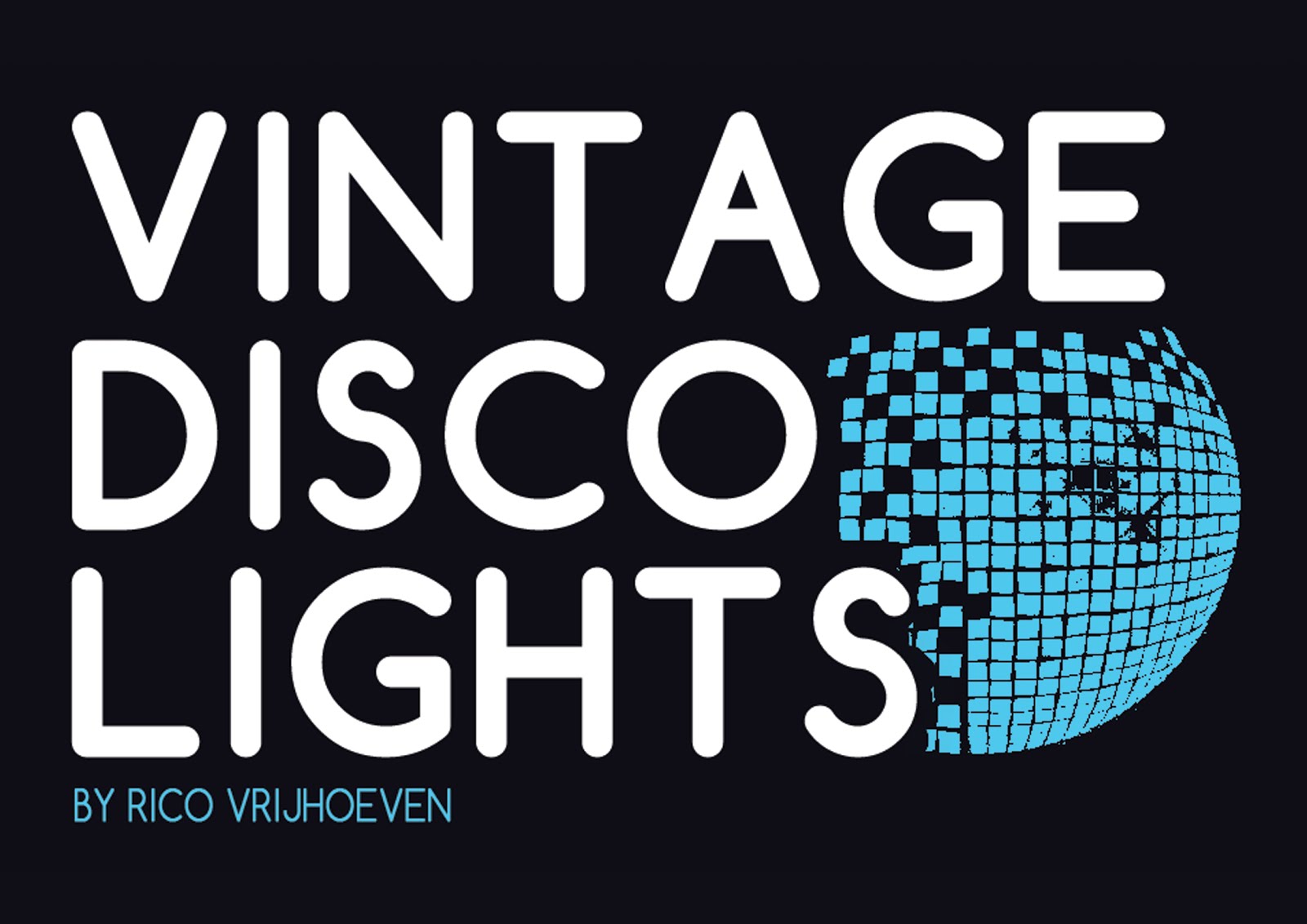 VINTAGE DISCO LIGHTS by RICO VRIJHOEVEN
