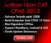 Soal Latihan Ujian CAT CPNS 2013 KLIK DISINI