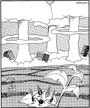 Far Side - Gary Larson.