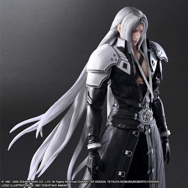 Play Arts Kai Sephiroth y Rude de Final Fantasy VII Remake. 