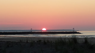 sunrise at Wells, ME