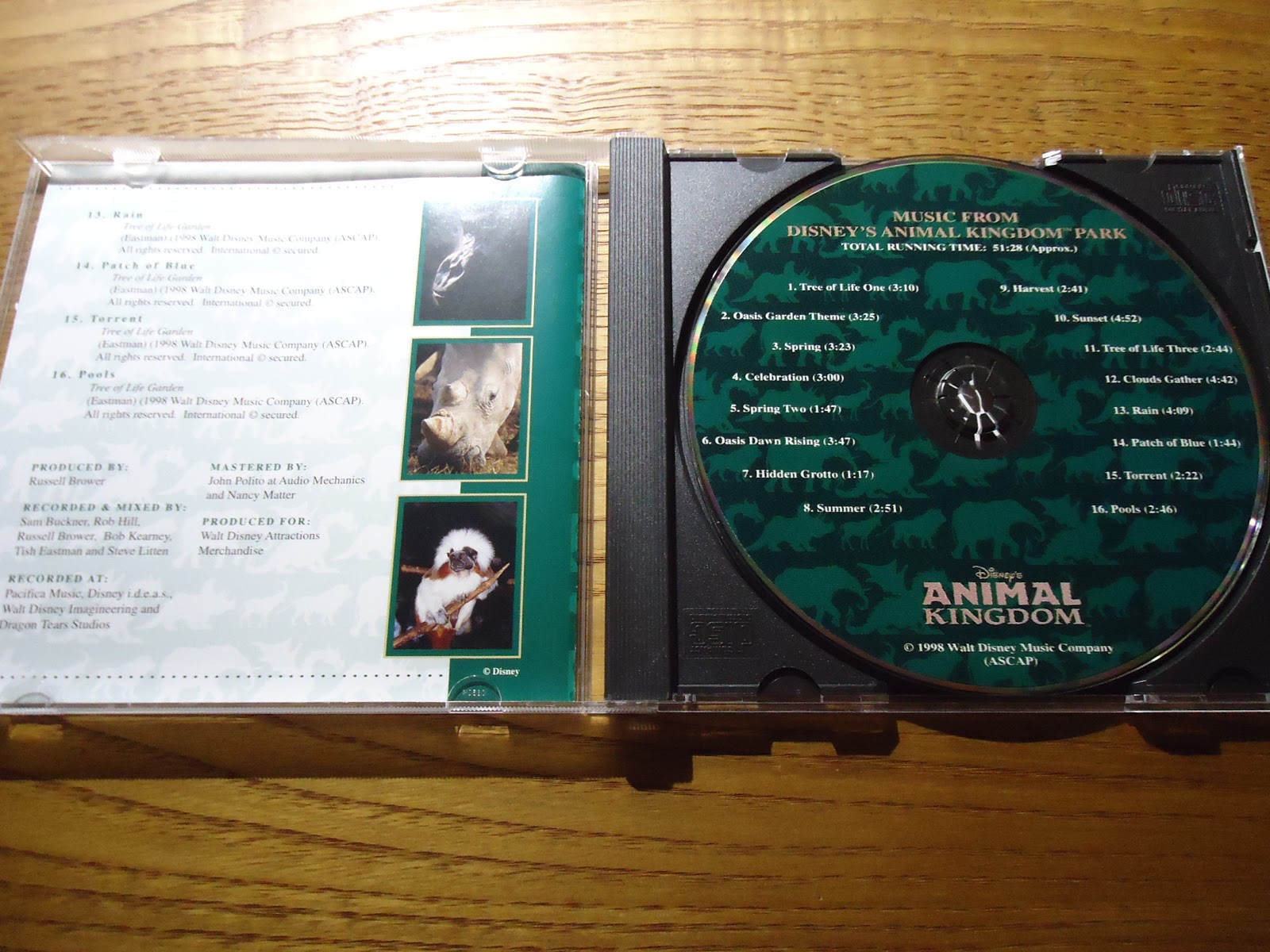 ディズニーの激レアcd Wdw Bgm Music From Disney S Animal Kingdom Park を買ってみた ぼくのケチリッチな節約日記