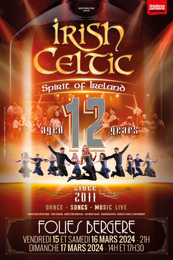 Irish Celtic à Paris aux Folies Bergère