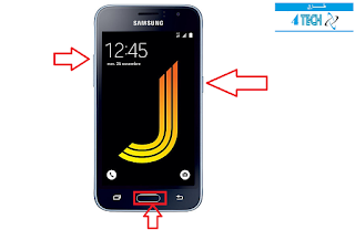 hard reset samsung GalaxyJ1  .