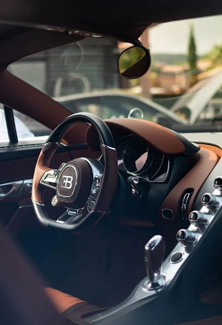 Bugatti Interior - Image courtesy Flavien from unsplash