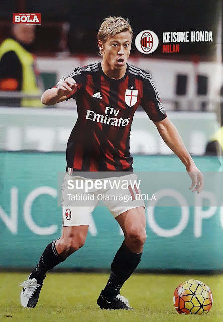 KEISUKE HONDA AC MILAN 2016