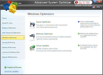 Advanced System Optimizer 3.5 Screenshot