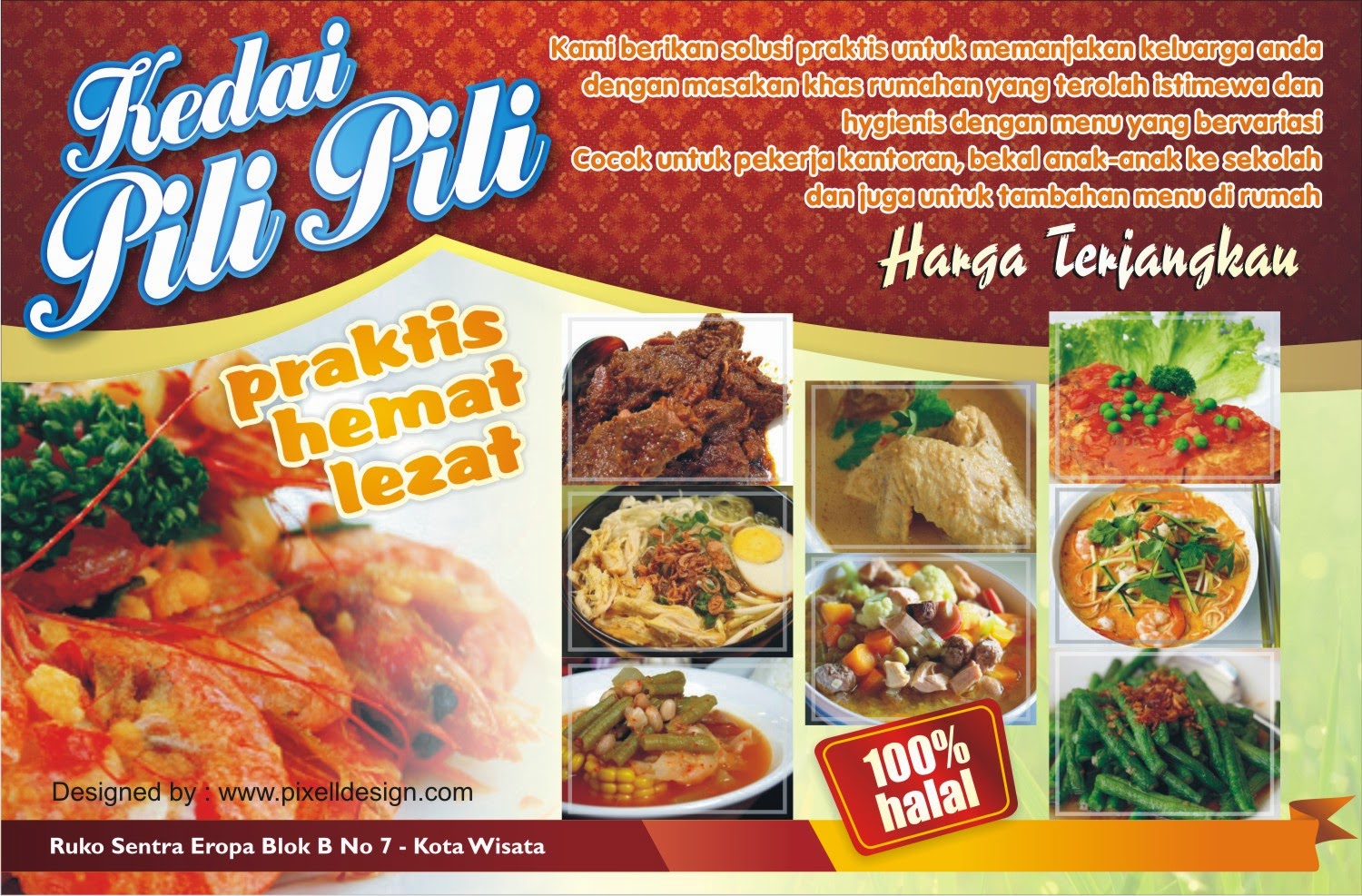  Contoh  Brosur  Promosi Makanan Yang Menarik  Druckerzubehr 