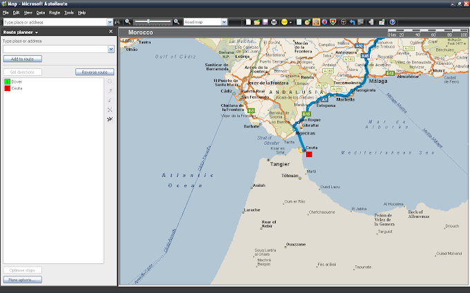 Morocco Laptop GPS - Garmin nRoute
