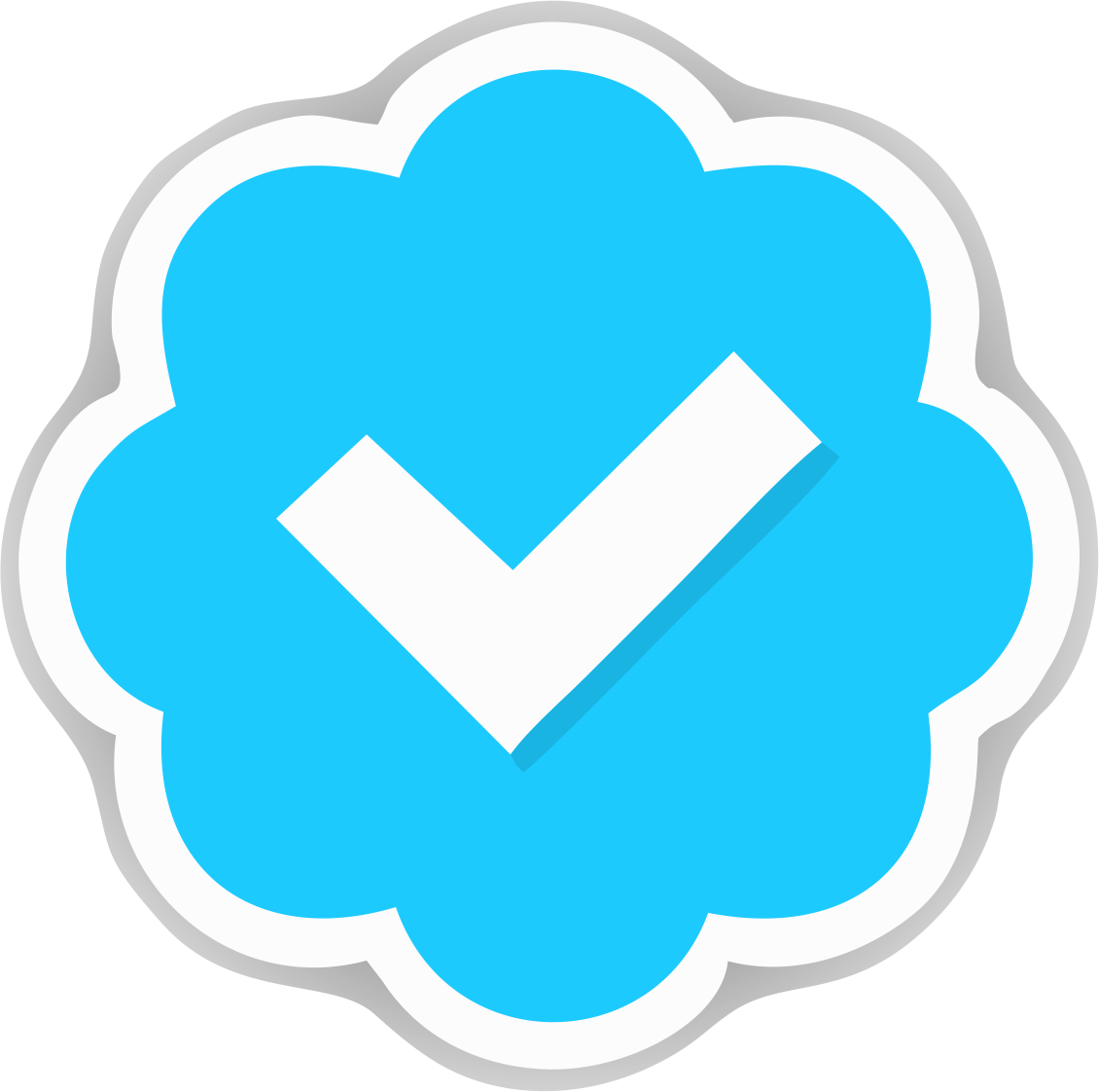 Twitter "Verified Account" Icon (Vector and PNG Avaiable 