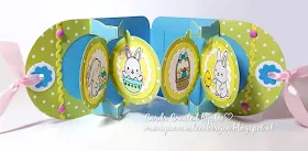 Sunny Studio Stamps: Chubby Bunny Customer Card by Monique Van Steenbergen