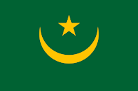 Antiga bandeira da Mauritânia