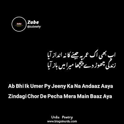 Poetry about Life in Urdu