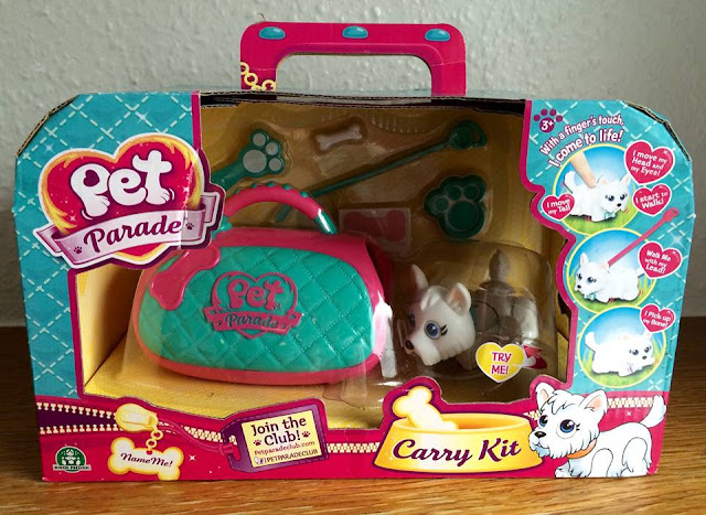 pet parade westie carry kit in packaging