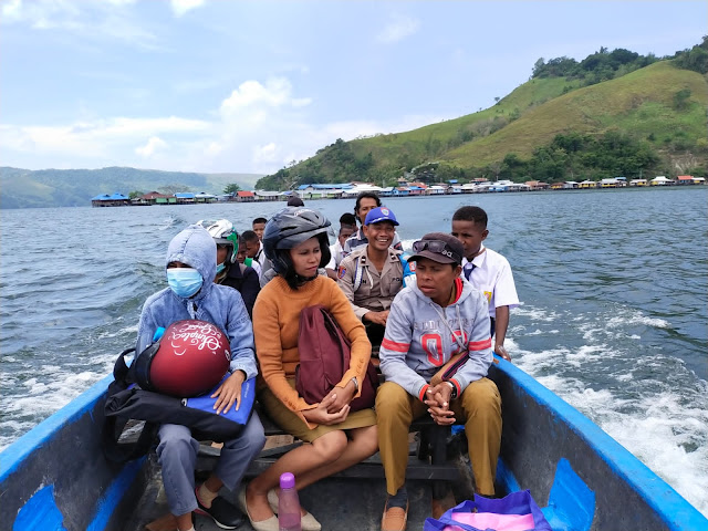 Fredrickus Maclarimboen Cek Kesiapan Kongres Aman di Distrik Sentani Timur