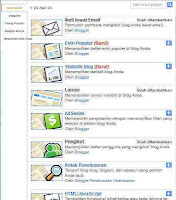 Cara Membuat Gadget di Blog