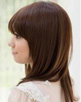 Straight Layered Haircuts Medium Length