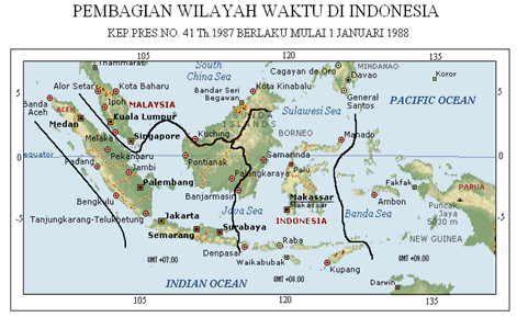 GEOGRAPHY TO ESCAPE PEMBAGIAN  WILAYAH WAKTU  INDONESIA 