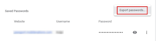 Cara Memindahkan kata Sandi yang Tersimpan di Google Chrome