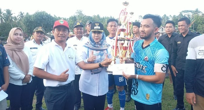  Porgas Cup Tanjung Anom Kotaagung Timur Raih Juara II Pada Turnamen Porgas Cup 2023 