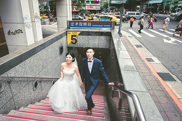 台北自助婚紗情侶寫真攝影工作室忠孝復興捷運站