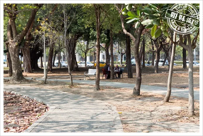 中央公園下棋