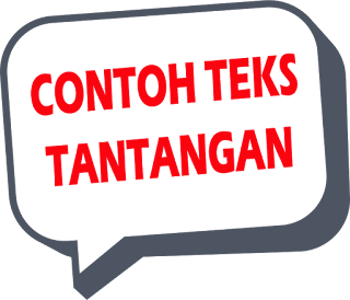 2 Contoh Teks Tantangan Singkat Pendidikan (Sekolah) Bahasa Indonesia