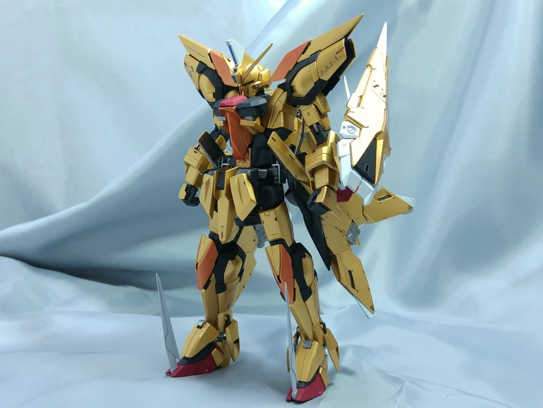 Custom Build: MG 1/100 Aegis Gundam [Gold Frame]