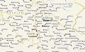 map of meerut city India In Maps Meerut City Map map of meerut city