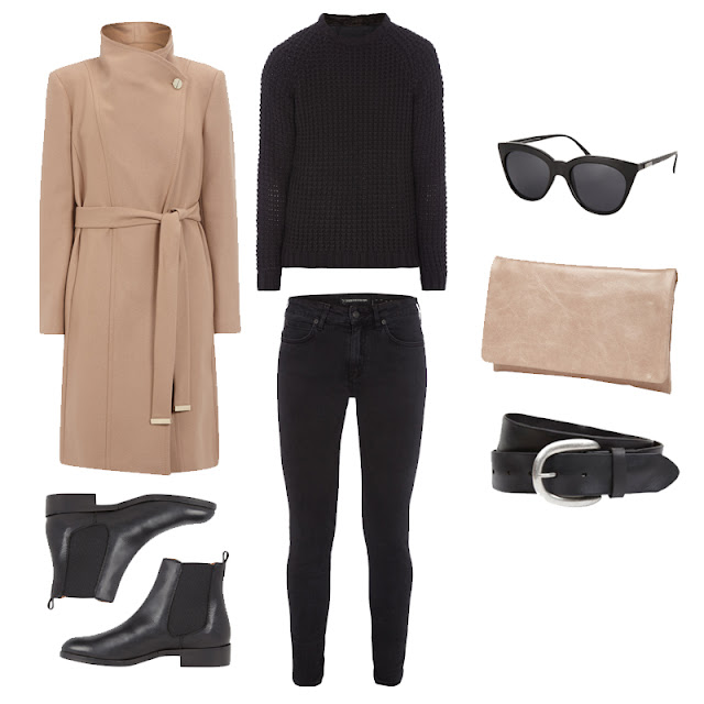 FashionID Look Winter Outfit Camel Mantel