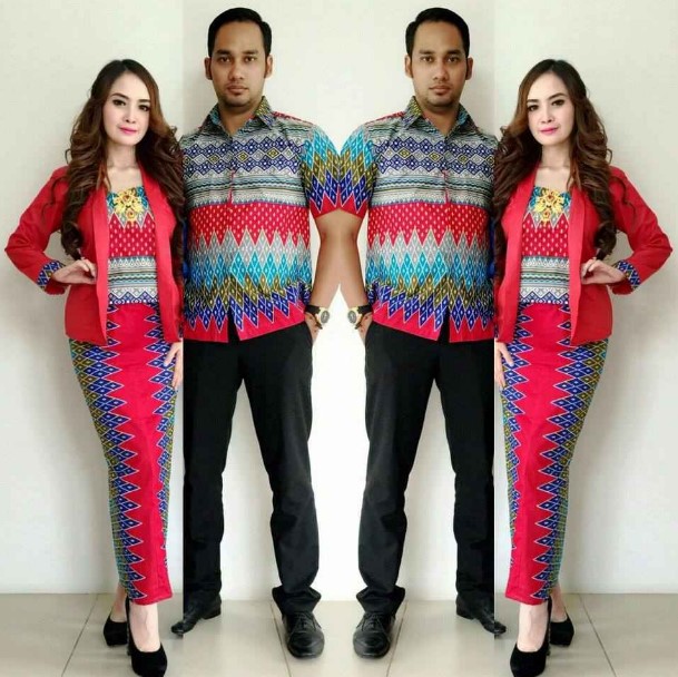 30 Model Baju  Kebaya Batik Couple  Modern Terbaru 2020