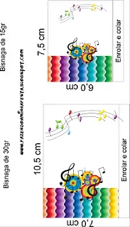 Music Birthday Party Free Printable Labels.