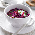 Beet and Cranberry Borscht