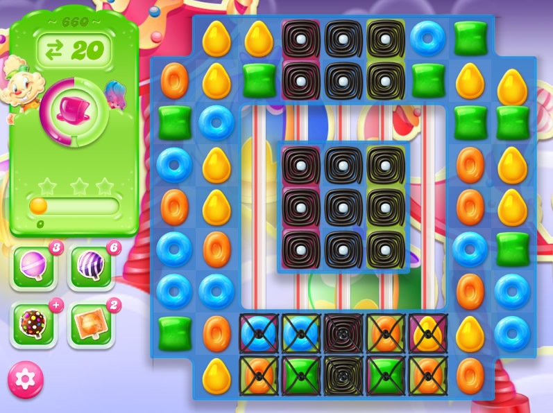 Candy Crush Jelly Saga level 660