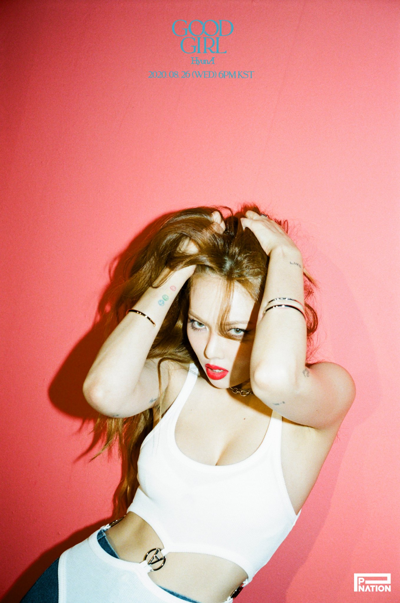 Hyuna Reveals Sexy Teaser Photos for Pre-Release Song 'GOOD GIRL'