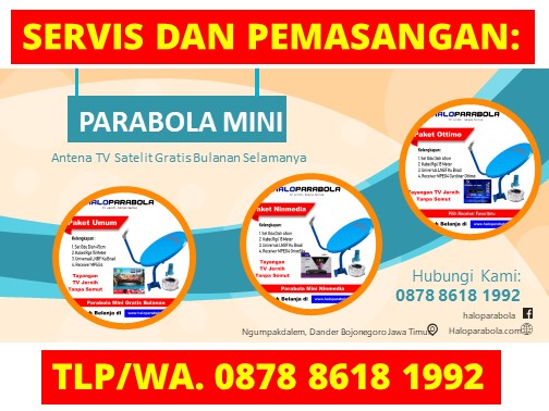 Jual Parabola Jaring Bekas Kasiman Bojonegoro