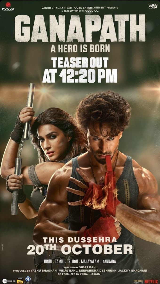 Ganapath Teaser: Tiger Shroff & Kriti Sanon starring upcoming action thriller looks promising