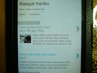 Paparan blog untuk mobile secara automatik