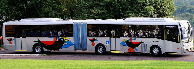 Resultado de imagem para onibus foz do iguaÃ§u