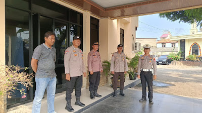  Penyerahan Tugas Dari Lama Kepada Yang Baru Polsek Pulomerak Polres Cilegon