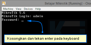 Menginstall Mikrotik Router OS di VirtualBox